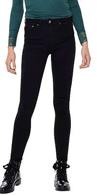 ONLY Dámske skinny džínsy ONLPAOLA 15167410 Black Denim XL