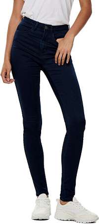 ONLY Dámske skinny džínsy ONLROYAL 15093136 Dark Blue Denim S