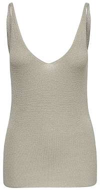 ONLY Dámske tielko ONLBLANCA S / L TOP KNT Pumice Stone L