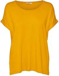 ONLY Dámske tričko Moster S / S O-Neck Top Noosa Jrs Gold en Yellow L