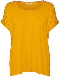 ONLY Dámske tričko Moster S / S O-Neck Top Noosa Jrs Gold en Yellow M