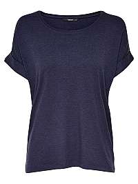 ONLY Dámske tričko Moster S/S O-Neck Top Noosa Jrs Navy Blazer L