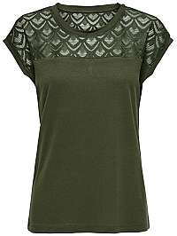 ONLY Dámske tričko ONLNICOLE S / S MIX TOP Noosa Crocodile S