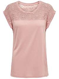 ONLY Dámske tričko ONLNICOLE S / S MIX TOP Noosa Mist y Rose L