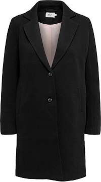 ONLY Dámsky kabát ONLCARRIE LIFE MEL COAT OTW Noosa Black SOLID