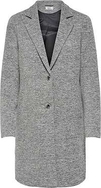ONLY Dámsky kabát ONLCARRIE LIFE MEL COAT OTW Noosa Light Grey Melange