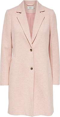 ONLY Dámsky kabát ONLCARRIE LIFE MEL COAT OTW Noosa Rose Smoke MELANGE