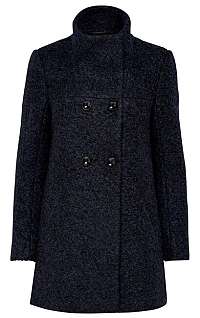 ONLY Dámsky kabát ONLSOPHIA WOOL Boucle COAT CC OTW Peacoat S