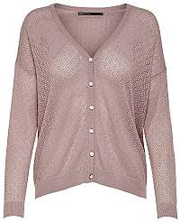 ONLY Dámsky sveter New Oda L/S V-neck Cardigan Knt Deauville Mauve L