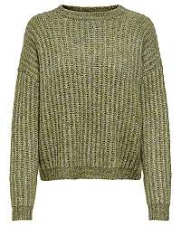 ONLY Dámsky sveter ONLCHUNKY L / S Pullover KNT Desert Sage XL