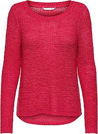 ONLY Dámsky sveter ONLGEENA XO L / S Pullover KNT Noosa Clare t Red XS