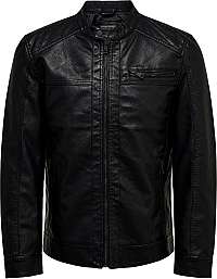 ONLY&SONS Pánska bunda onsale PU Noosa OTW Black XL