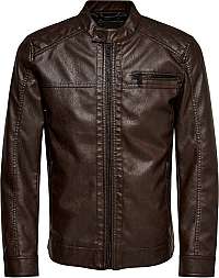 ONLY&SONS Pánska bunda onsale PU Noosa OTW Slate Black M