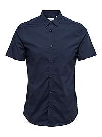 ONLY&SONS Pánska košeľa Alfredo SS Shirt Noos Dress Blues L