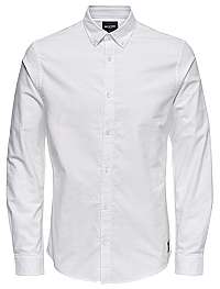 ONLY&SONS Pánska košeľa ONSOXFORD SOLID LS VD White XL