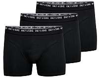 ONLY&SONS Pánske boxerky Nolen Trunk 3 Pack Box Noosa Black L