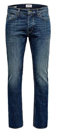 ONLY&SONS Pánske džínsy ONSWEFT WASHED DCC14 Noosa Blue Denim