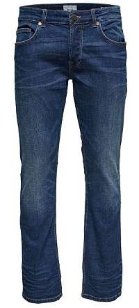 ONLY&SONS Pánske džínsy Weave Dark Denim PK 0905