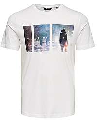 ONLY&SONS Pánske tričko ONSBERNIE SS CAMP TEE White L