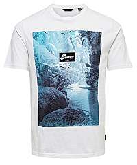 ONLY&SONS Pánske tričko ONSBROCK PhotoPrint TEE White L