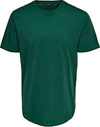 ONLY&SONS Pánske tričko ONSMATT LIFE long SS TEE Noosa Posy Green M