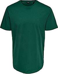 ONLY&SONS Pánske tričko ONSMATT LIFE long SS TEE Noosa Posy Green XL