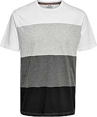 ONLY&SONS Pánske tričko ONSROME REG SS RAGLAND TEE Bright White L