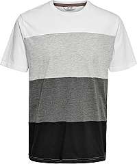 ONLY&SONS Pánske tričko ONSROME REG SS RAGLAND TEE Bright White M