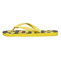 ONLY&SONS Pánske žabky ONSFLIPFLOP LOGO SONS Black BLAZING YELLOW-41