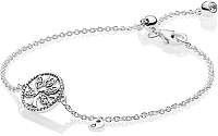 Pandora Strieborný náramok so stromom života 597776CZ 18 cm