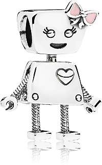 Pandora Strieborný prívesok Robotka Bella 797141EN160