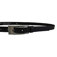 Penny Belts Dámsky kožený opasok 20-177-63 Čierny 95 cm