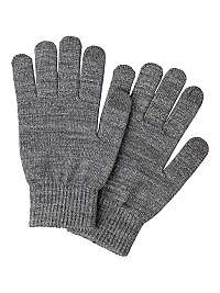 Pieces Dámske rukavice PCRUBI SMART GLOVE Medium Grey Melange