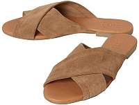 Pieces Dámske šľapky Marnie Suede Sandal Desert Taupe