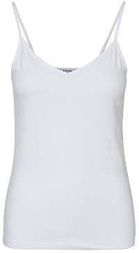 Pieces Dámske tielko Sirene Singlet Bright White L