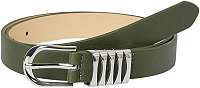 Pieces Dámsky opasok PCHIRSE JEANS BELT Forest Night 95 cm