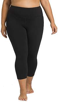 Prana Dámske 3/4 legíny Pillar Capri Plus Black XXXL