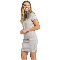 Prana Dámske šaty Foundation Dress Light Grey Heather M