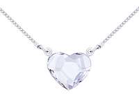 Preciosa Náhrdelník s čírym kryštálom Amore 2030 00