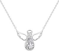Preciosa Strieborný náhrdelník Angelic Faith92 00 (retiazka, prívesok) cm
