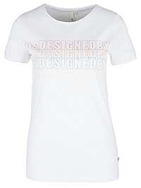 Q/S designed by Dámske tričko.903.32.5102.01D0 White Placed Print L