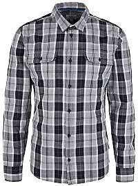 Q/S designed by Pánska košeľa.909.21.8094.99N0 Black Check XL