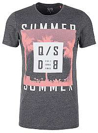 Q/S designed by Pánske tričko.906.32.5346.9897 Black Grey M