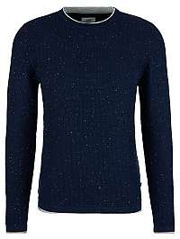 Q/S designed by Pánsky sveter.909.61.2646.58W0 Blue Nights Melang XL