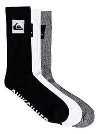 Quiksilver 3 PACK - pánske ponožky Assorted EQYAA03669-AST-45