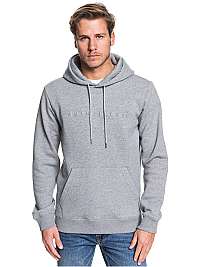 Quiksilver Pánska mikina Emboss Hood Medium Grey Heather EQYFT04024-KPVH XXL