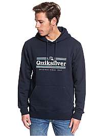 Quiksilver Pánska mikina Get Buzzy Screen Fleece Sky Captain EQYFT04045-KYE0 M