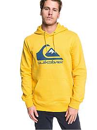 Quiksilver Pánska mikina Omni Logo Screen Fleece Sulphur EQYFT04025-GJC0 M