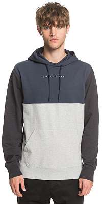 Quiksilver Pánska mikina Under Shelter Hood Update Blue Night s EQYFT04087-BST0 XXL