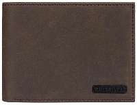 Quiksilver Pánska peňaženka Bridgies III Chocolate Brown EQYAA03820-CSD0